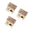 3Pcs Wooden Hamster Hideaway Hut For Mice And Hedgehogs 10