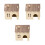 3Pcs Wooden Hamster Hideaway Hut For Mice And Hedgehogs 8