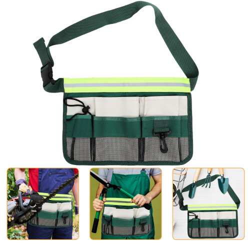 Cinturón De Utilidad Ajustable Con Bolsa Reflectante Para Carpintero 2