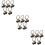 15 Pcs Steel Single Stud Fitting With O Ring 11