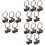 15 Pcs Steel Single Stud Fitting With O Ring 8