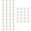 150 Sets Plastic Mirror Holder Mounting Anchor Hanging Kit 6