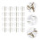 150 Sets Plastic Mirror Holder Mounting Anchor Hanging Kit 10