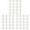 150 Sets Plastic Mirror Holder Mounting Anchor Hanging Kit 2