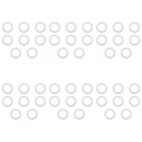 48 Pcs Eyelash Extension Adhesive Tapes For Lash Grafting White 1