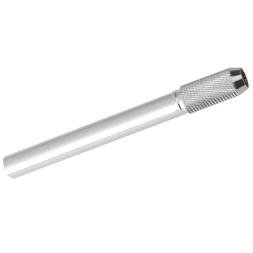 portaminas extensible ajustable para herramienta de escritura plata 2