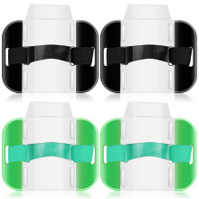 20 Pcs Arm Badge Holders With Adjustable Strap
