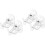 2 Sets Shower Rod Retainer Holder And Curtain Hooks 6