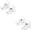 2 Sets Shower Rod Retainer Holder And Curtain Hooks 8