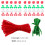 4 Sets Diy Christmas Beaded Decoration Craft Kit 11