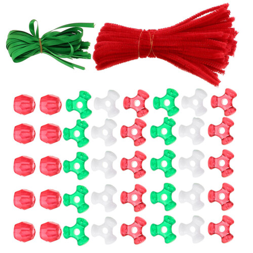 4 Sets Diy Christmas Beaded Decoration Craft Kit 2