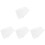 Durable White Letter Stencils for Painting and Nail Stamper 4