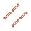 4 Pairs Fake Adjustable Spur Straps For Western 7