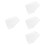 Durable White Letter Stencils for Painting and Nail Stamper 8