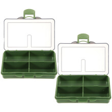 8 Pcs Small Plastic Tackle Box For Fishing Gear Storage