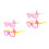 4 Pcs Easter Kids Sunglasses With Rabbit Ears And Bowknot 9