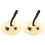 3 Pairs Finger Cymbals For Belly Dancing Percussion Zills 2