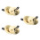 3 Pairs Finger Cymbals For Belly Dancing Percussion Zills 10