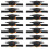144 Pcs Paper Graduation Hats With Adjustable Elastic Band 1