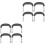 8 Pcs Stainless Steel Pan Ear Replacements For Cookware Handles 3