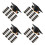 144 Pcs Paper Graduation Hats With Adjustable Elastic Band 10