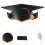 144 Pcs Paper Graduation Hats With Adjustable Elastic Band 11
