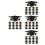 144 Pcs Paper Graduation Hats With Adjustable Elastic Band 4