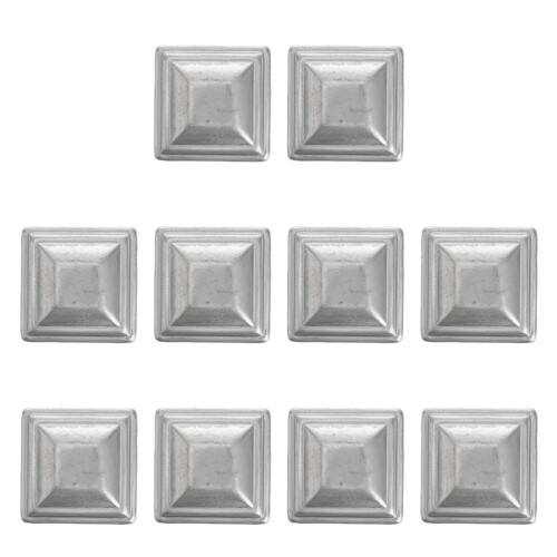 40 Pcs Iron Fence Post Caps 5X5 Sealing Covers