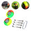 6 Sets Suitcase Caster Wheels Luggage 360 Degree Swivel 10