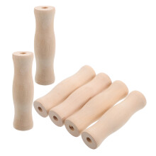 24 Pcs Wooden Pot Handle Replacement Detachable Kabob Skewers Grip