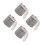 4Pcs Natural Soil Mud Mix For Landscape And Topography Base 8