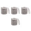 4Pcs Natural Soil Mud Mix For Landscape And Topography Base 4