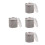 4Pcs Natural Soil Mud Mix For Landscape And Topography Base 5