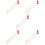 5 Pairs Marimba Mallet Wood Handle Xylophone Stick Percussion Tool 10