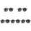 5Pcs Kids Folding Sunglasses For Children Beach Use Decorative 4