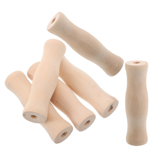 24 Pcs Wooden Pot Handle Replacement Detachable Kabob Skewers Grip 2