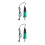 2Pcs 500W Electric Grinding Machine Multi-Color High-Speed Rotary Tool 8