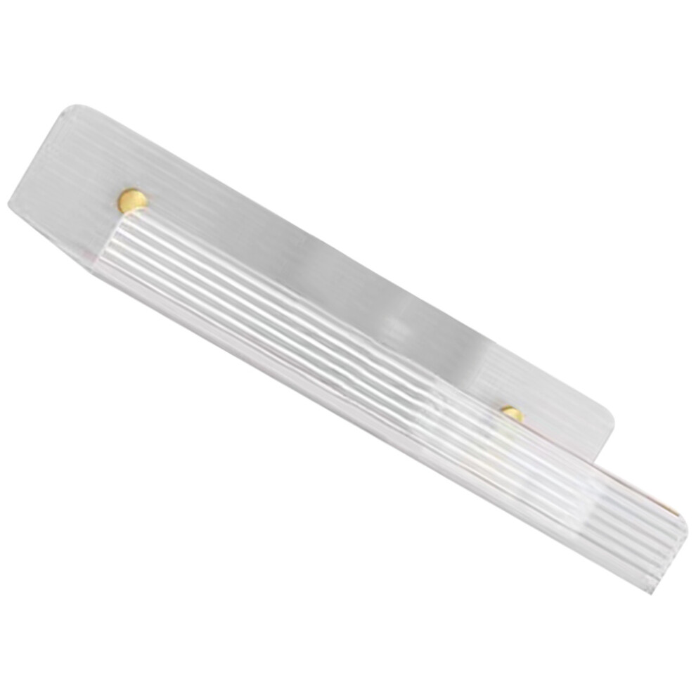 5Pcs Acrylic Floating Wall Shelf For Bathroom Bedroom Kitchen Living Room 032297123124