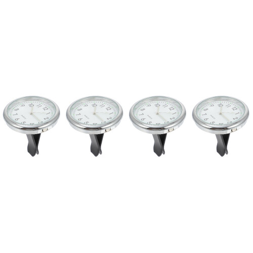 4 Sets Car Clock Mini Dashboard Digital Adhesive Vehicle Clock 2