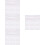 200Pcs Reusable White Paper Sentence Strips for Educational Use 7