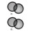 4 Pcs Car Speaker Covers Protective Membranes Black 6