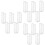 15 Pcs Baby Double Spoon Storage Box Silicone PP Case 6