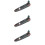 3 Pcs Incense Stick Insert Dish Vintage Ceramic Lighthouse Holder 8