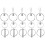 5Pcs Parrot Bell String Bird Diversion Pendant Hanging Toy 11