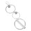 5Pcs Parrot Bell String Bird Diversion Pendant Hanging Toy 2