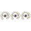 3Pcs Eye Brooch Pin Retro Hat Decorative Backpack Accessory 6
