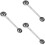 3Pcs Coffee Scoop Measuring Spoons For Beans Sugar Tea Leaves 6