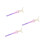 3Pcs Lash Clamp Tweezers For Eyelash Extensions 9