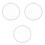 3Pcs Round Silicone Lid Flexible Seal Cover For Kitchen Use 3