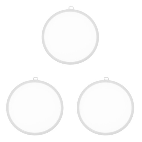 3Pcs Round Silicone Lid Flexible Seal Cover For Kitchen Use 1
